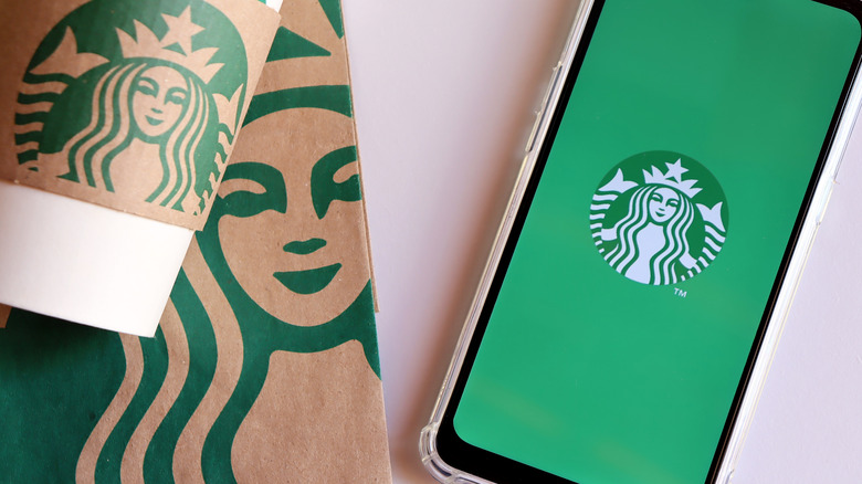 Starbucks takeaway and app