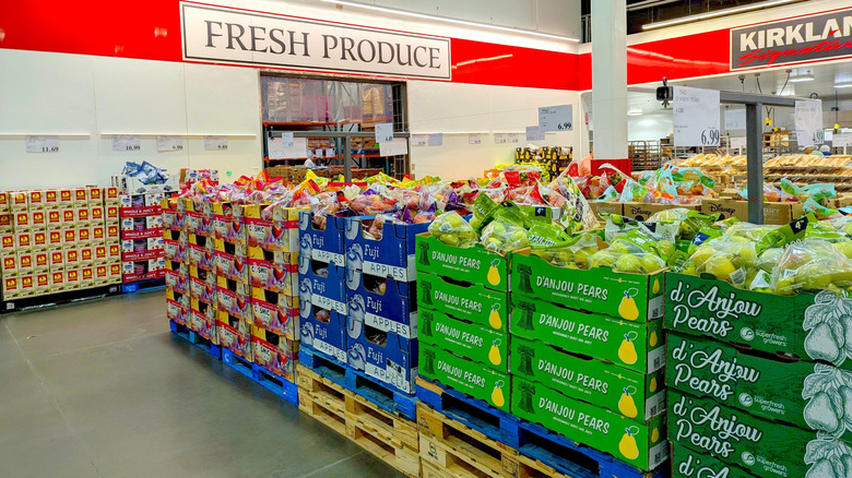 fruits in costco produce section
