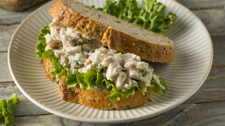 Chicken salad sandwich