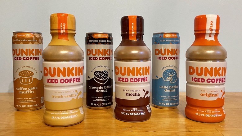 Dunkin' French Vanilla Iced Coffee Bottle, 13.7 fl oz