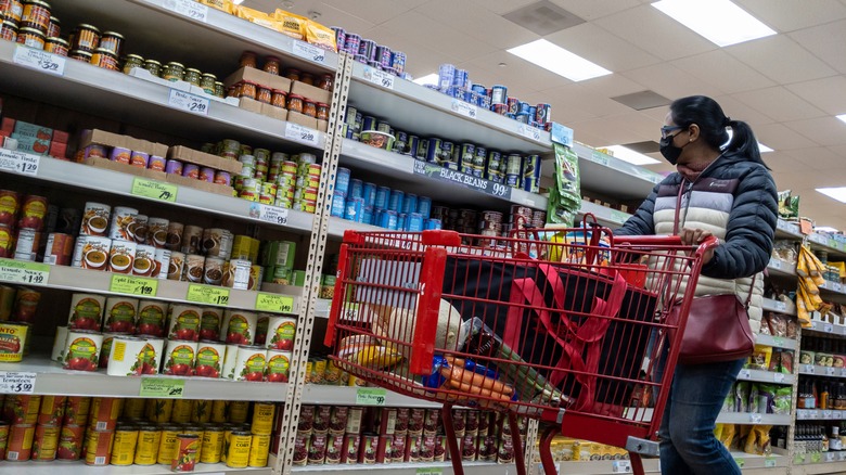 Trader Joe's canned food aisle