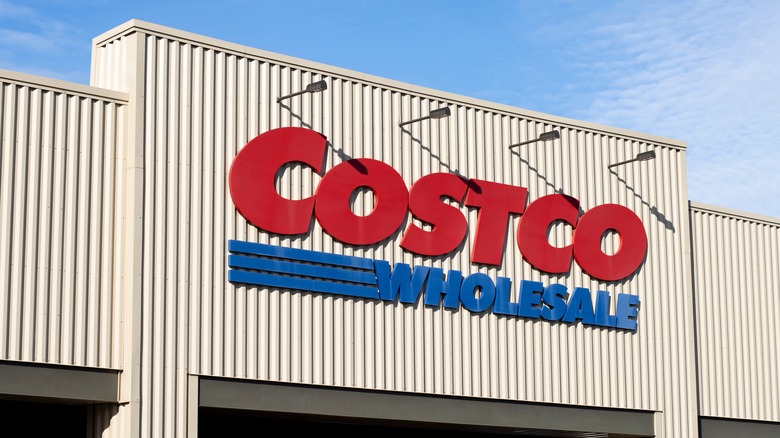 Costco signage on exterior