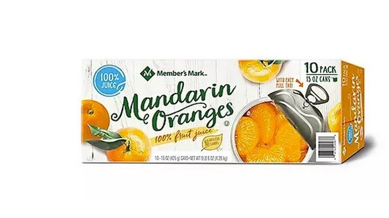 10-pack of canned mandarin oranges