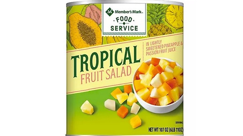   Członek's Mark tropical fruit salad