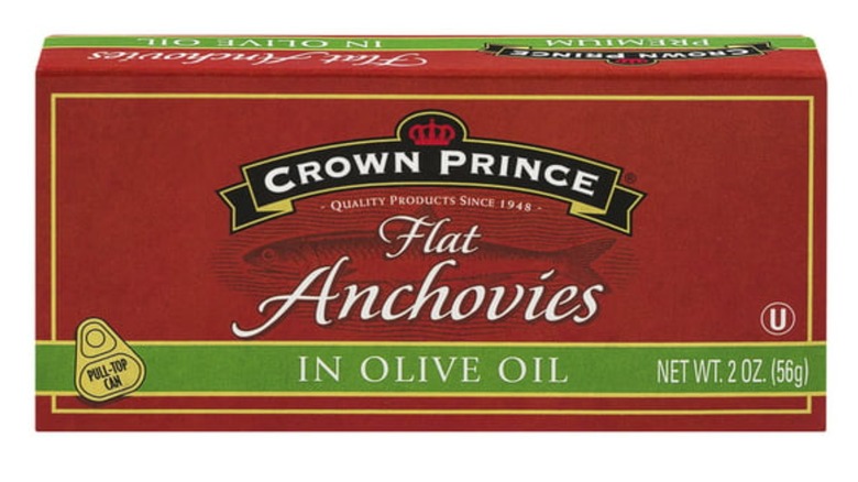 canned anchovies in olive oil