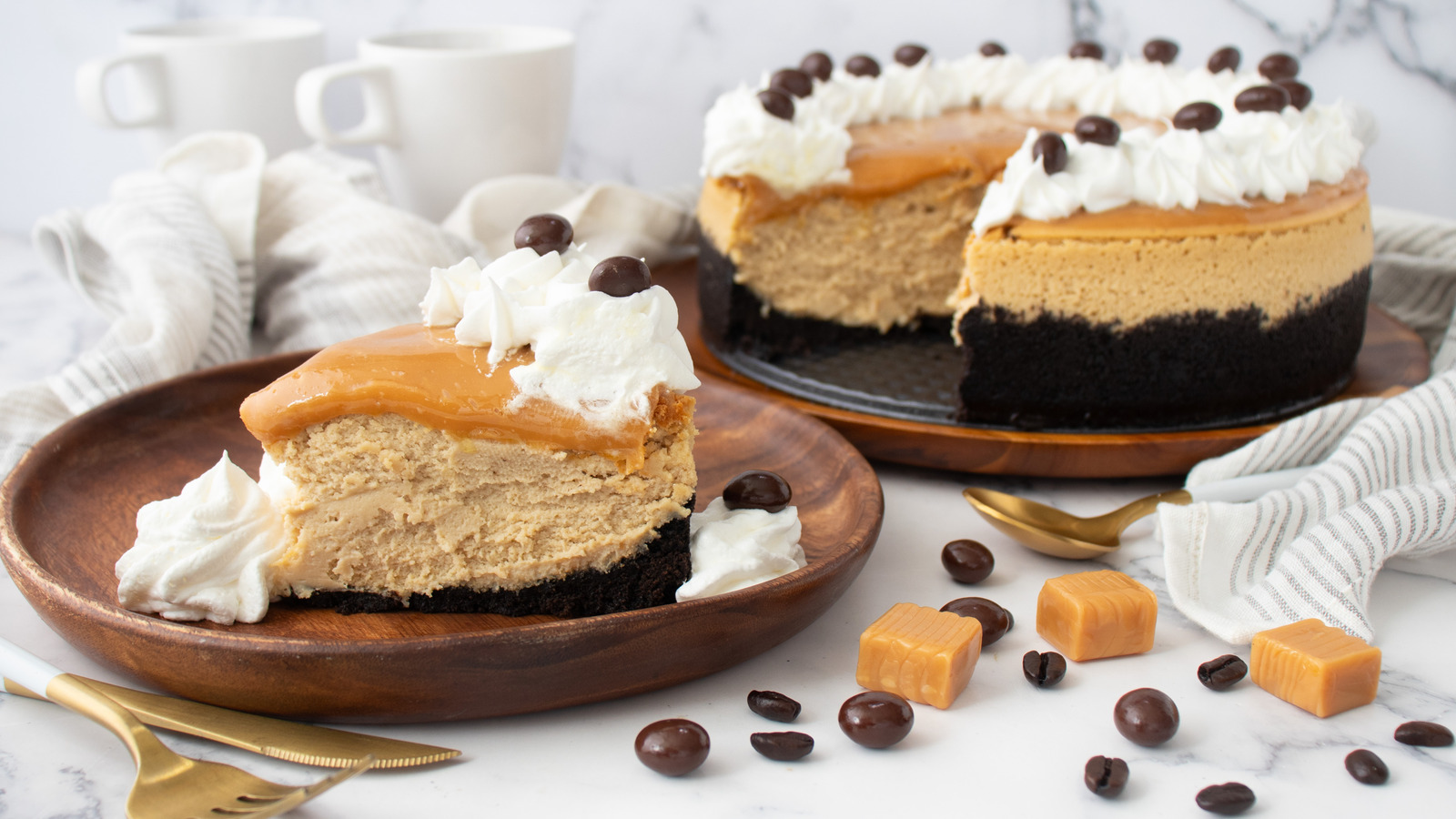 Caramel Macchiato Coffee Cheesecake Recipe