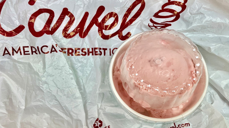 Strawberry ice cream
