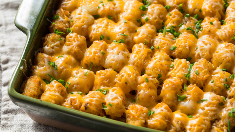 Tater tot hotdish