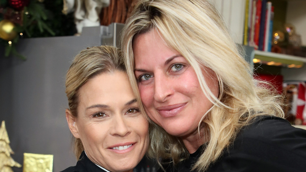 Cat Cora and wife Nicole Ehrlich 