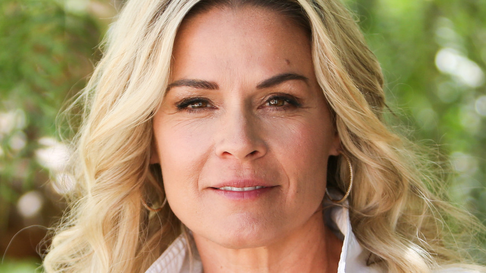 Chef Cat Cora in nature 