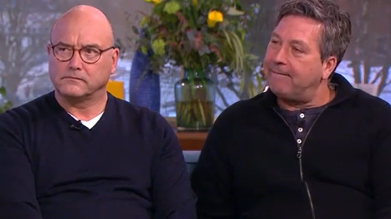 former masterchef hosts at a cooking competition