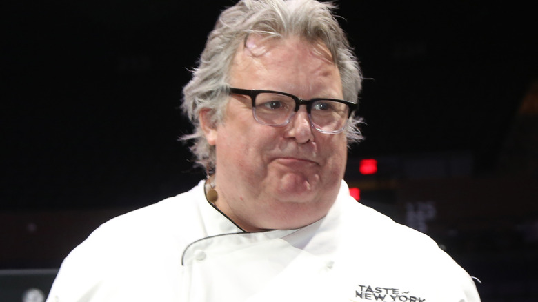 Chef David Burke at event