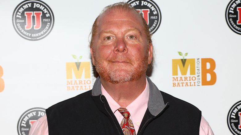 Mario Batali at an event