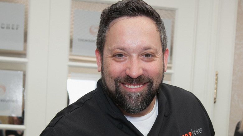 Mike Isabella in Top Chef coat