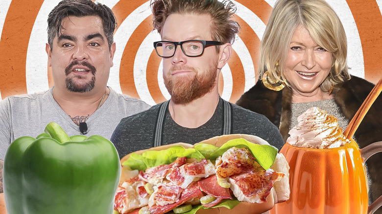 Aarón Sánchez, Richard Blais, and Martha Stewart 