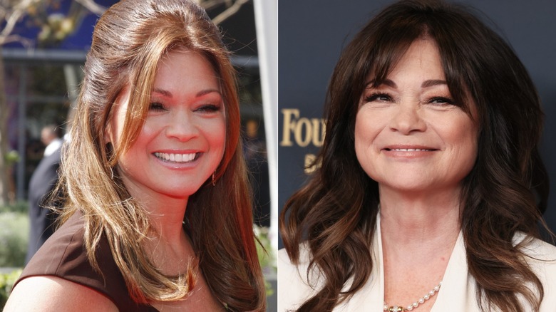 Split image of Valeria Bertinelli in 2009 and 2024