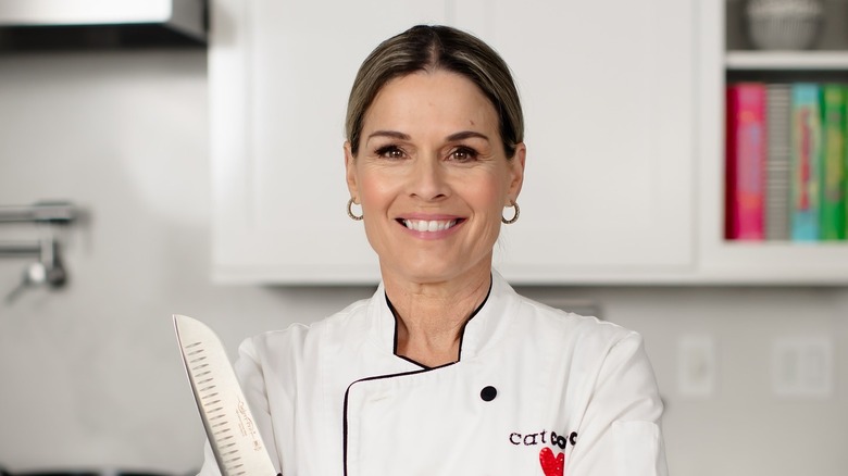 headshot of chef Cat Cora