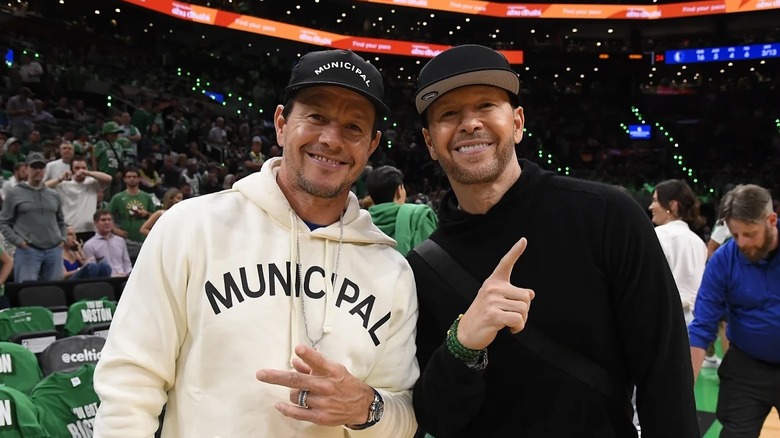 Mark and Donnie Wahlberg