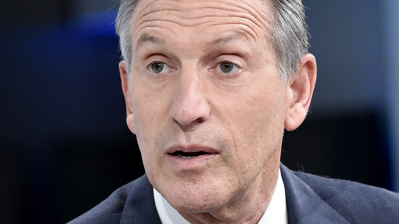 Howard Schultz raising eyebrows