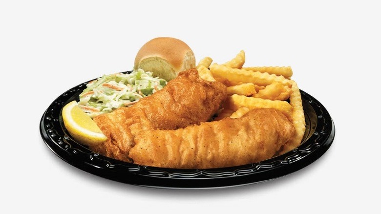Culvers fried cod fish basket