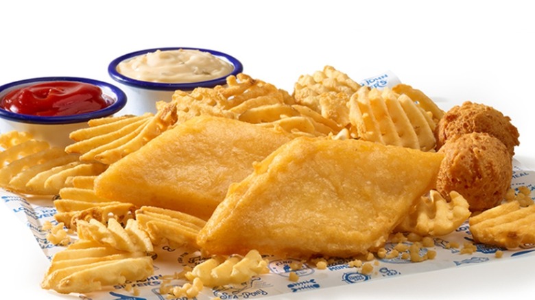 Long John Silvers fish basket