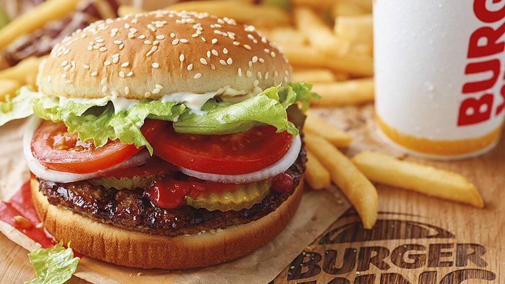 Whopper meal from Burger King