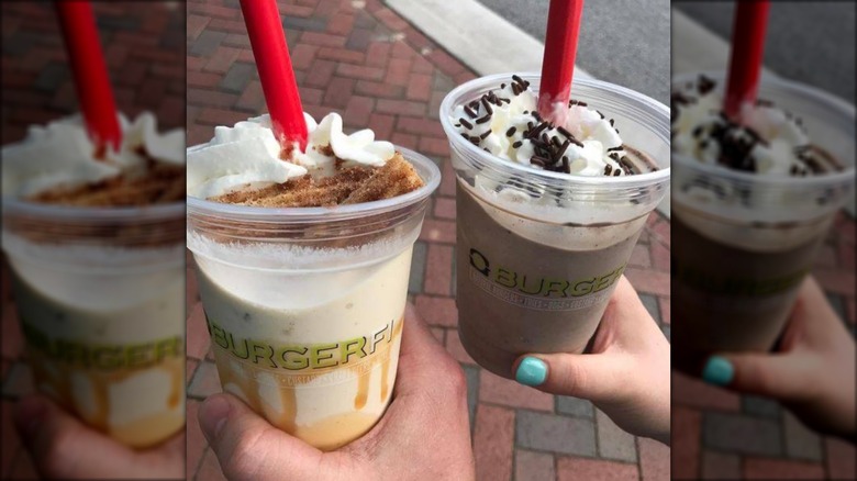 Burgerfi milkshakes