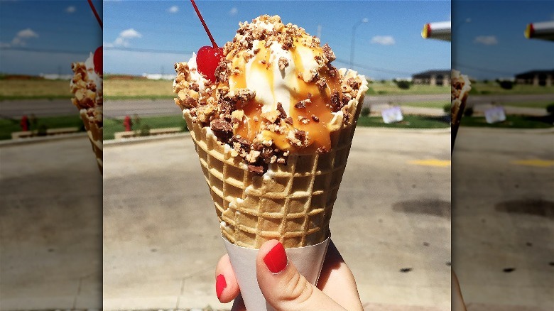 Sonic ice cream cone