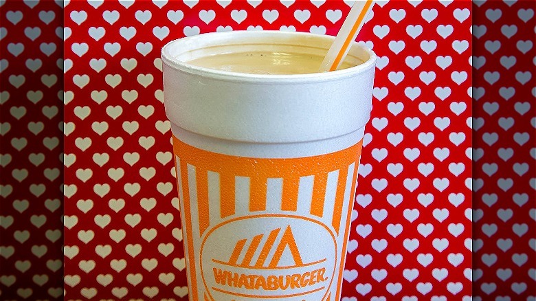 Whataburger root beer milkshake