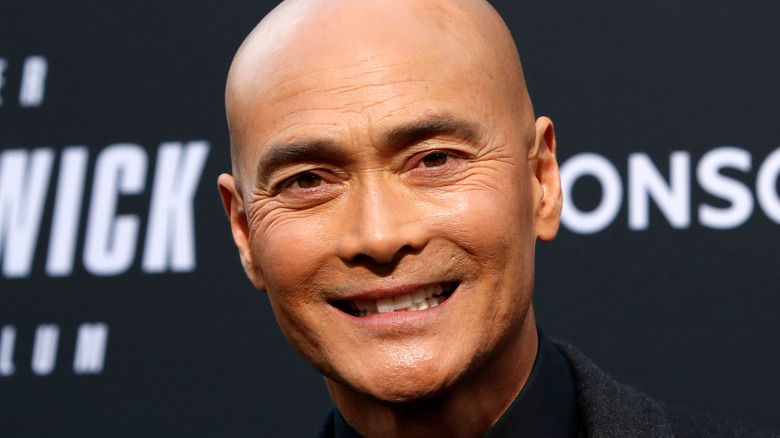 Iron Chef chairman Mark Dacascos smiling