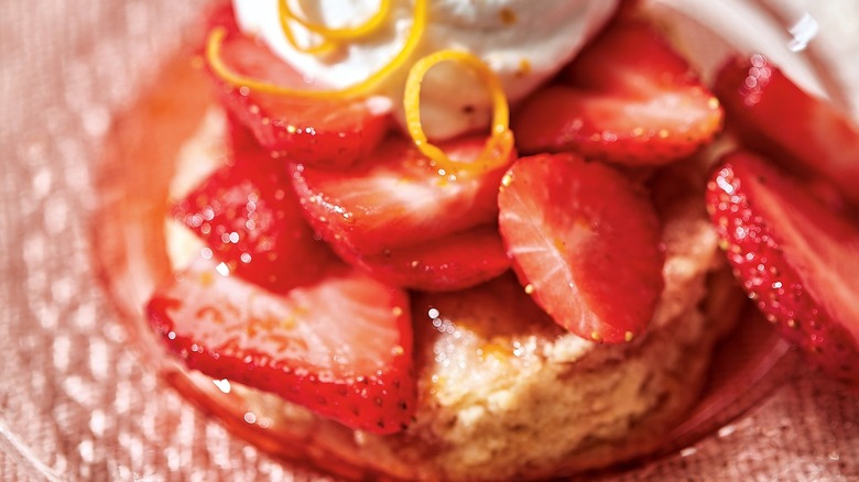 strawberry orange shortcake