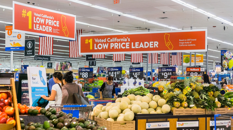 walmart produce section