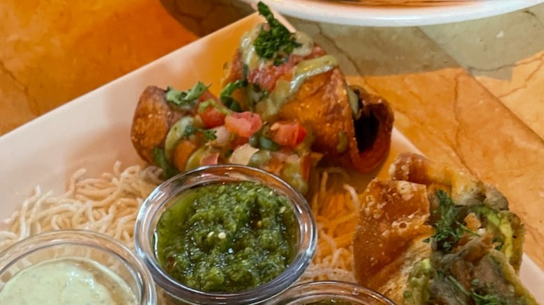 Cheesecake Factory chicken taquitos