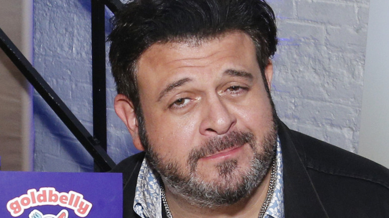 Adam Richman raising eyebrows