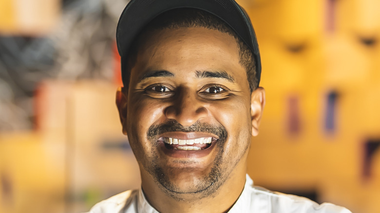 Chef JJ Johnson smiling