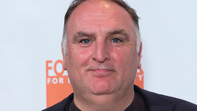 José Andrés with pursed lips