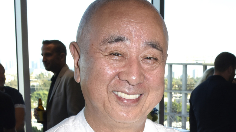 Closeup of chef Nobu Matsuhisa