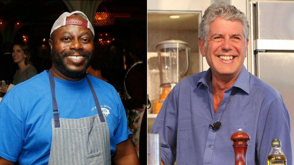 Rodney Scott and Anthony Bourdain