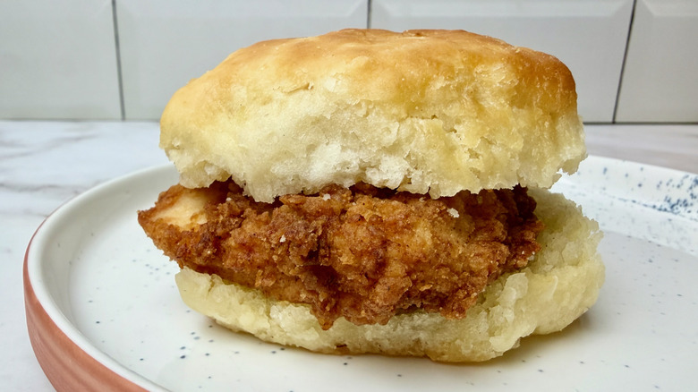 A Chicken Biscuit from Chick-fil-A