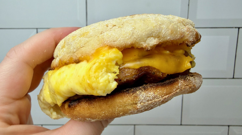 Sausage, Egg & Cheese Muffin from Chick-fil-A