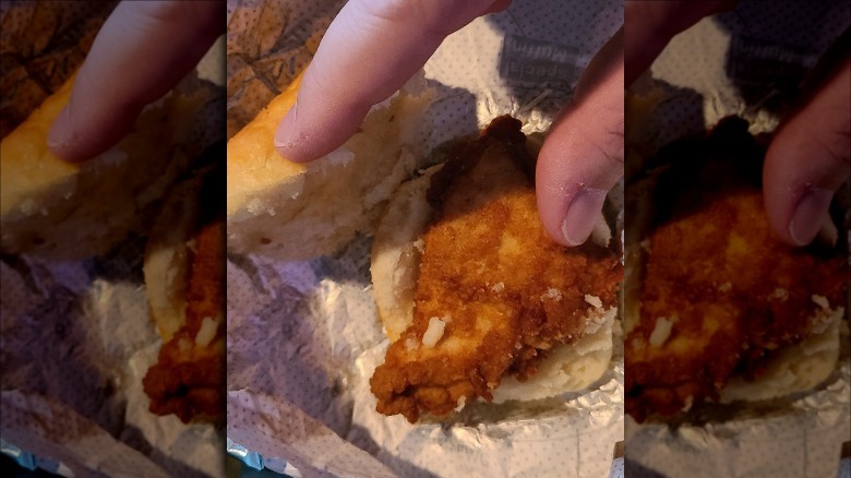 Chick-fil-A breakfast sandwich