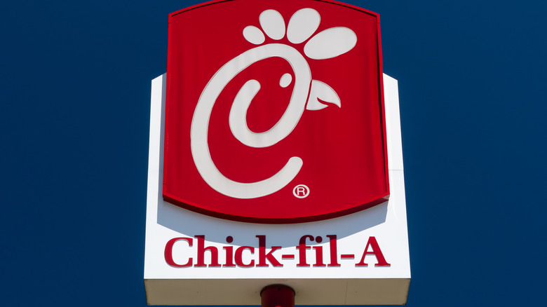 Chick-fil-A outside sign