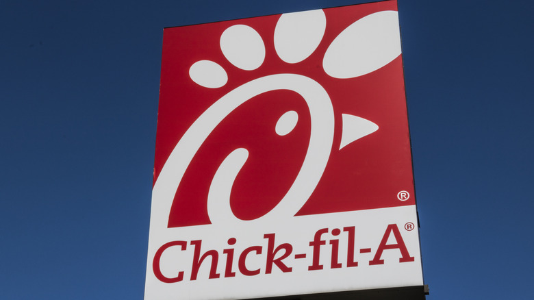 Chick-fil-A sign