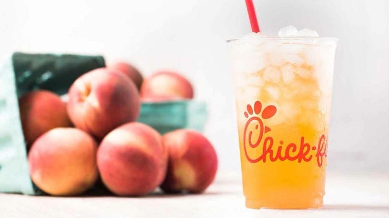 Chick-fil-A peach lemonade
