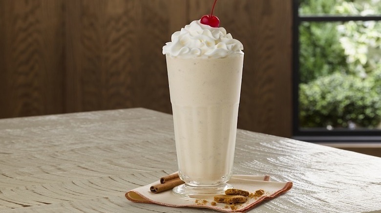 Chick-fil-A milkshake autumn spice