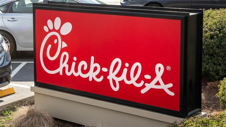 Chick-fil-A sign 