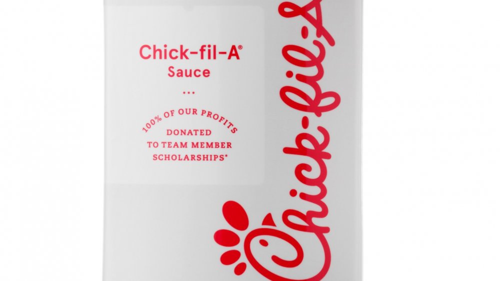 16-ounce bottle of Chick-fil-A sauce