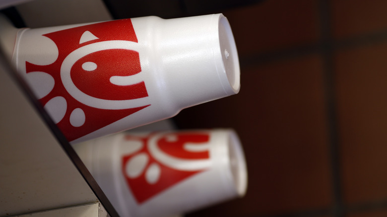 chick-fil-a styrofoam cups