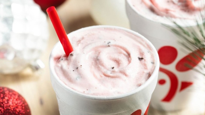 Peppermint Milkshake from Chick-fil-A