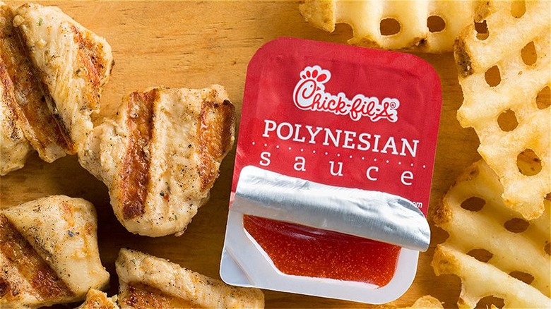 Chick-fil-A  Polynesian sauce cup